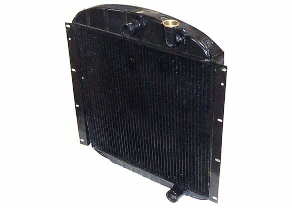 1960-66 C10 Panel Radiator-Copper/Brass-Black-V8-Manual Trans GMHS359