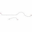 Brake Line for 1952-1954 Ford Full Size Rear Axle Lines stainless steel
