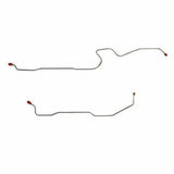 Replacement Line for 1966 Ford Galaxie Rear Axle Lines 2 Set steel