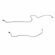 Brake Line for 1966 Ford Galaxie Rear Axle Lines 2 Set Stainless stainless steel