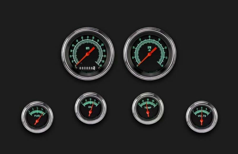 G-Stock Series Six Gauge Set GS01SLF