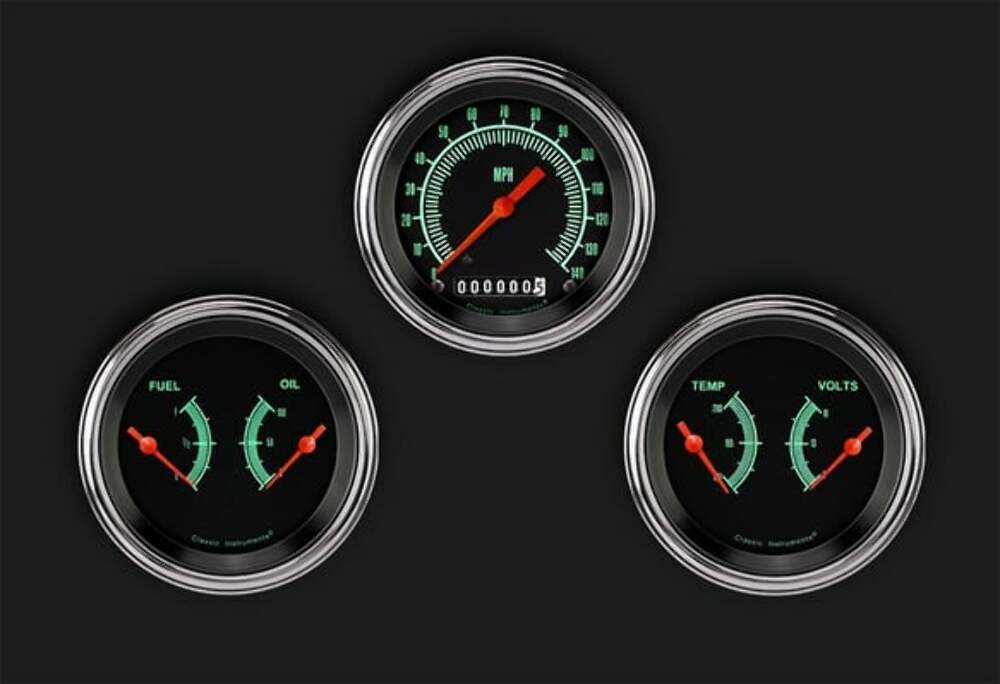 G-Stock Series Three Gauge Set GS04SLF