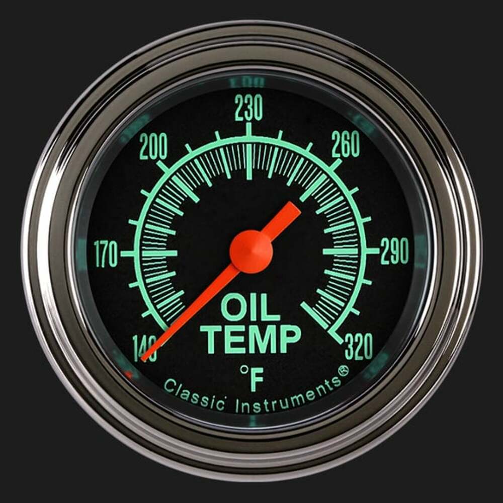 t G/Stock 2 1/8" Oil Temperature Gauge GS128SLF Classic Instruments