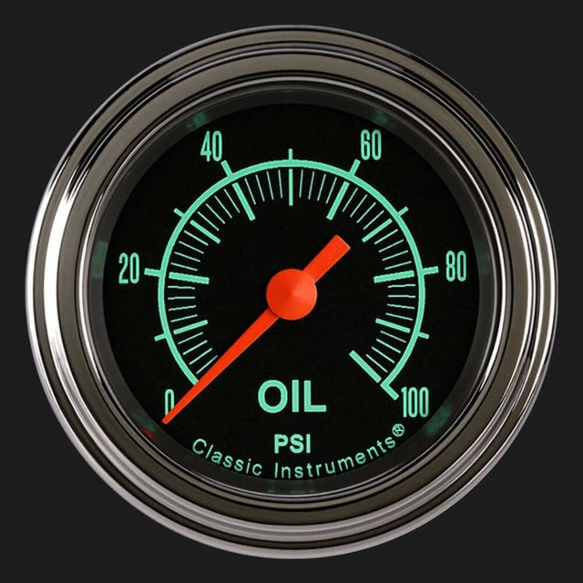 G/Stock 2 1/8" Oil Pressure Gauge GS181SLF