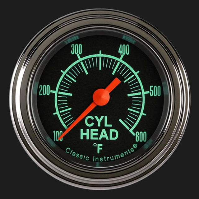 G/Stock 2 1/8" Cylinder Head Temp. Gauge GS197SLF
