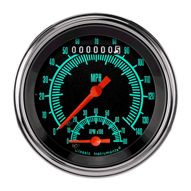 classic speedometer analog gauge