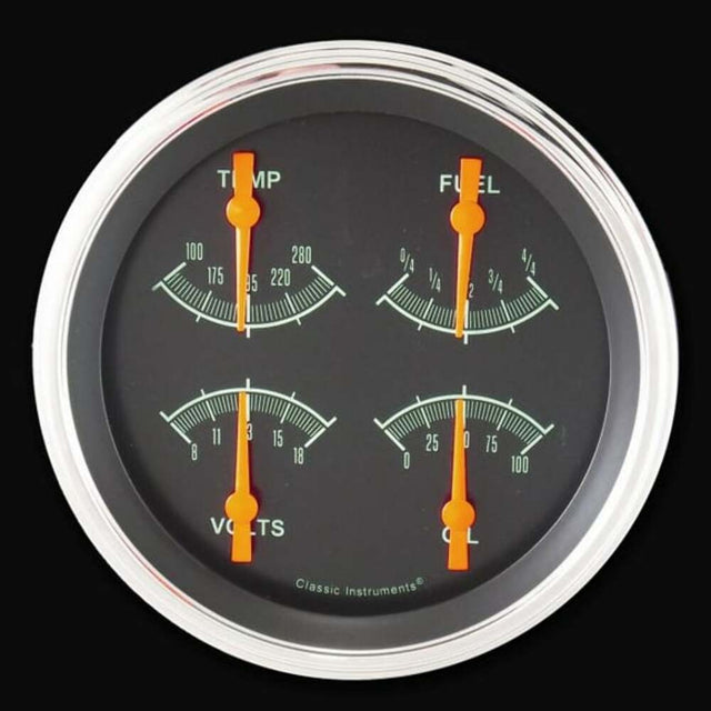 G-Stock 4 5/8" Quad Gauge (Fuel 0-90 OHM) GS78SLF