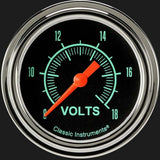 Classic Instruments G/Stock 2 5/8" Voltage Gauge GS330SLF