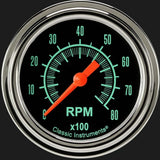 classic tachometer analog gauge GS383SLF