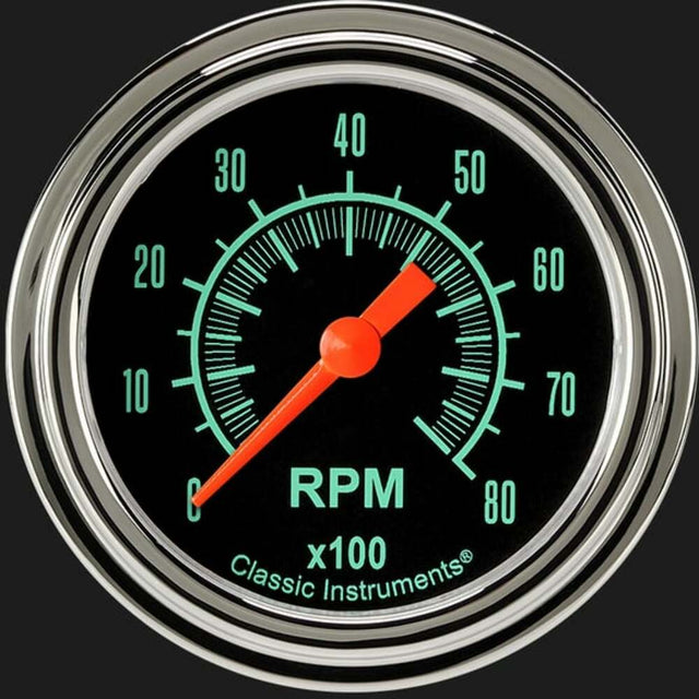 classic tachometer analog gauge GS383SLF