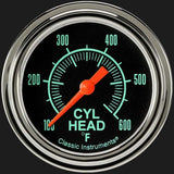 G/Stock 2 5/8" Cylinder Head Temp. Gauge GS397SLF