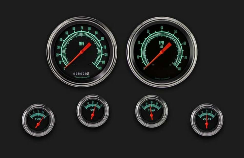 G-Stock Series Six Gauge Set GS51SLF