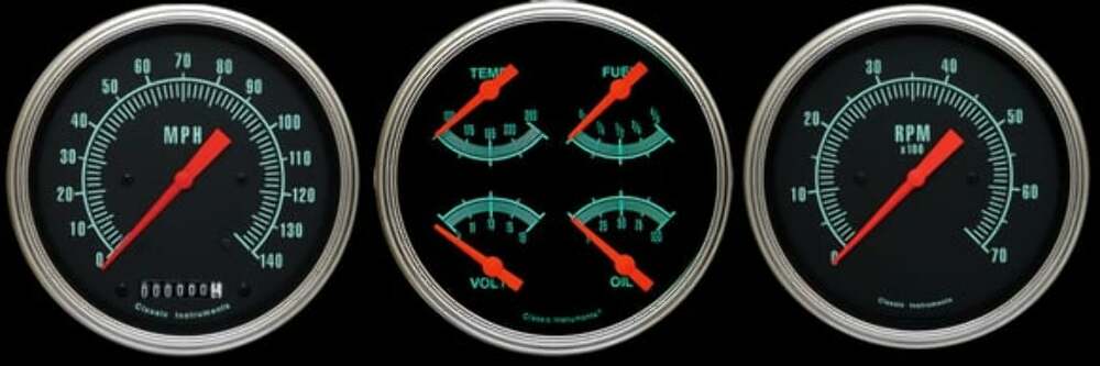 G-Stock Series Three Gauge Set GS53SLF