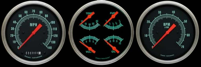G-Stock Series Three Gauge Set GS53SLF
