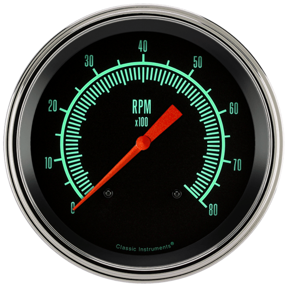 Classic Instruments G/Stock 4 5/8" Tachometer GS71SLF