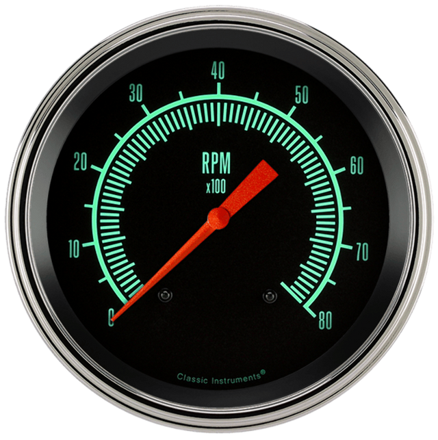 Classic Instruments G/Stock 4 5/8" Tachometer GS71SLF