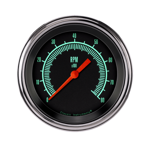 Classic Instruments G/Stock 3 3/8" Tachometer GS80SLF