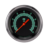 Classic Instruments G/Stock 3 3/8" Tachometer GS80SLF