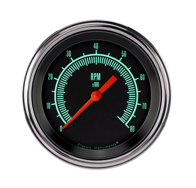 t G/Stock 3 3/8" Tachometer GS80SLF Classic Instruments