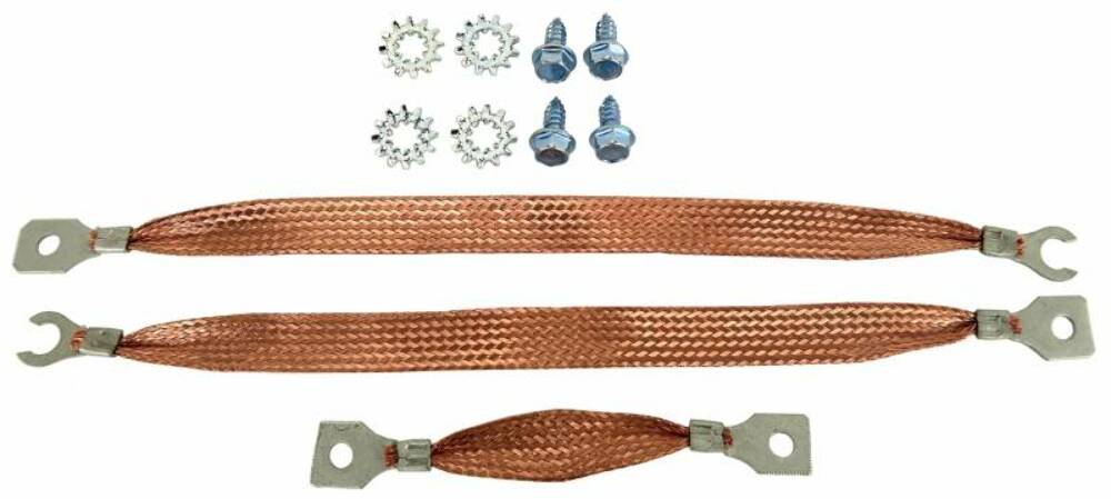 Fits 1961 - 1964 Chevrolet Full Size Ground Strap Kit GSK402