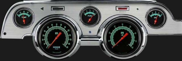 Fuel Gauge for 1967-1968 Mustang black