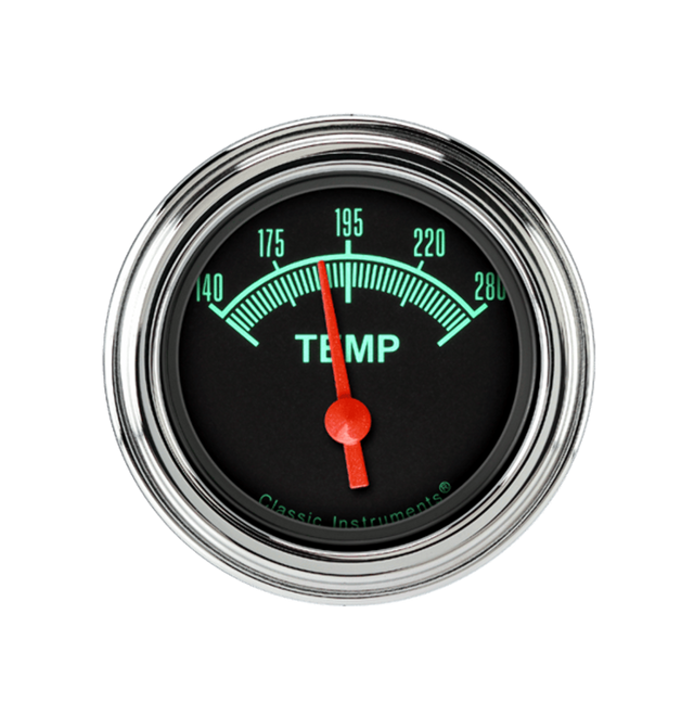 t G/Stock 2 1/8" Water Temp GS26SLF Classic Instruments