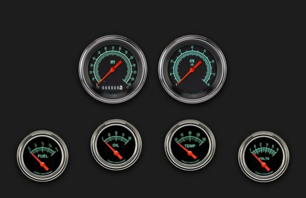 Classic Instruments G/Stock Six Gauge Set 201 GS201SLF