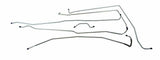Fits 1972 Chevrolet Blazer Gas Tank Vent Line GVL400