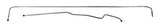 Fits 1966-1977 Ford Bronco Gas Tank Vent Line GVL600