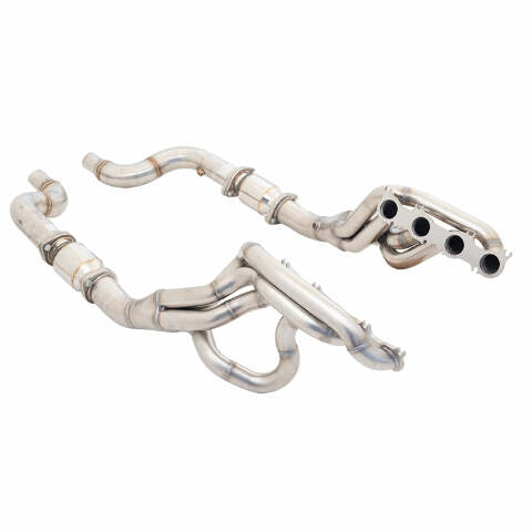 2018-2019 Ford Mustang GT 17/8 Header kit High Flow Metallic Cats-H2-FM18-KITB