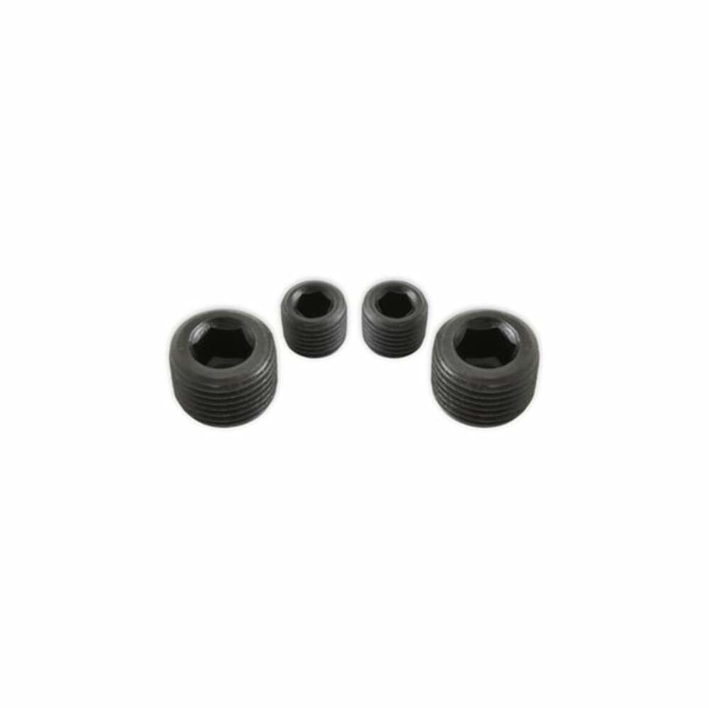 Hooker performance muffler black black-300-927bk