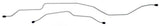 Fits 1965-66 Chevrolet/GMC Truck Rear End Housing Brake Line HBL437