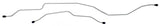 Fits 1965-66 Chevrolet/GMC Truck Rear End Housing Brake Line HBL437