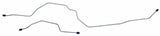 Bronco Rear End Housing Brake Line fits 1987-1989 Ford Bronco HBL615 Shafer's Classic Reproductions
