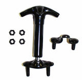 Vintage - Metal Black Hood Catch Kit - HC4