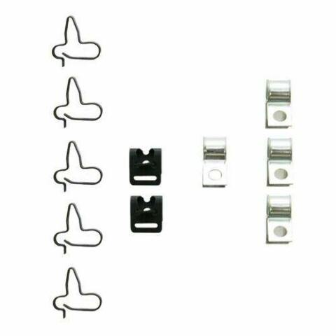 Brake Line Kit for 1958-1962 Chevy Corvette Mild Brake Clips steel