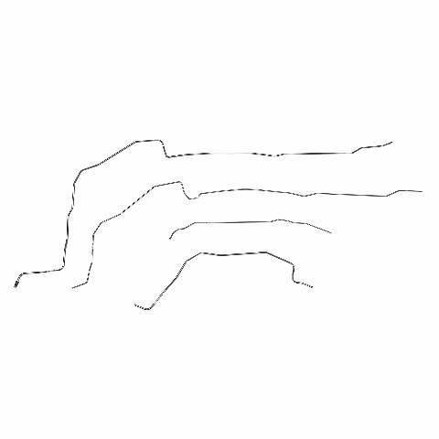 2003 Honda Odyssey, 3.5L V6, Fuel Lines; Stainless HGL0301SS