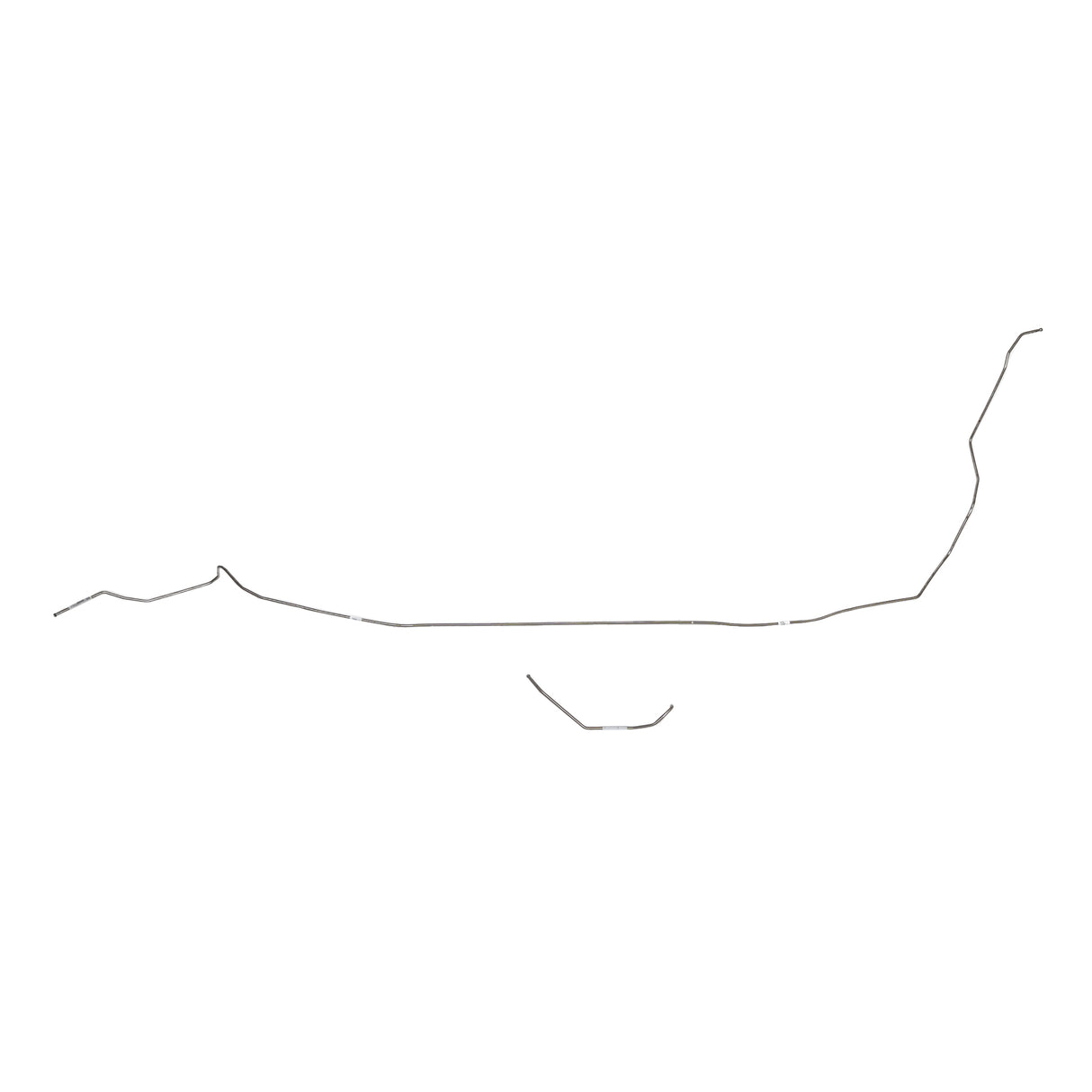 Fuel Line for 1994-1997 Honda Accord Front to Rear Vapor stainless steel