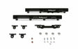 Holley EFI Hi-Flow Billet Fuel Rails for Gen III Hemi Engines 534-284 for 2003-2021 Dodge Challenger black