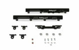 Holley EFI Hi-Flow Billet Fuel Rails for Gen III Hemi Engines 534-284 for 2003-2021 Dodge Challenger black