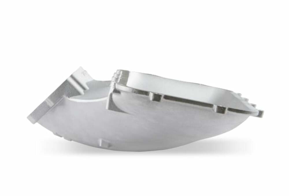 Hooker performance muffler ram-105mm-cast-side-mount-plenum-top-300-301