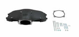 Hooker performance muffler ram-105mm-cast-side-mount-plenum-top-300-301bk