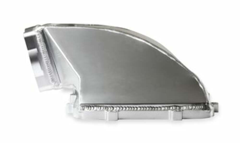 Hooker performance muffler ram-105mm-cast-side-mount-plenum-top-300-301bk