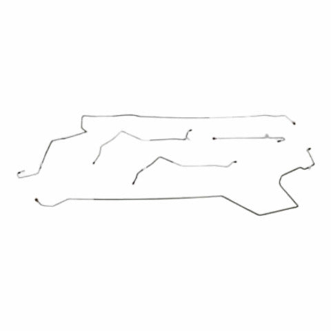 Intermediate Brake Line Kit for 2000-2006 Honda Insight stainless steel