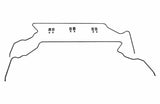 Hood Insulation Retainer Kit fits 1958 Chevy Full Size Hood Insulation Retainer HIR400 Shafer's Classic Reproductions