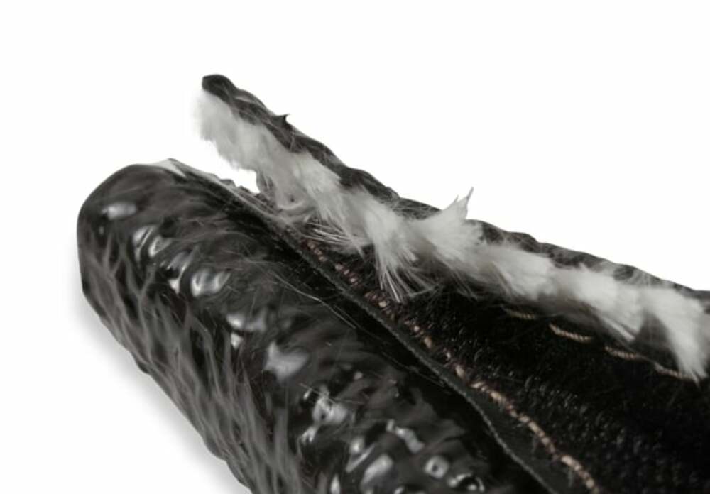 Earls Flame Guard Insulation - Black w/ Hook-and-Loop Seam - 1 Foot -HL571224ERL
