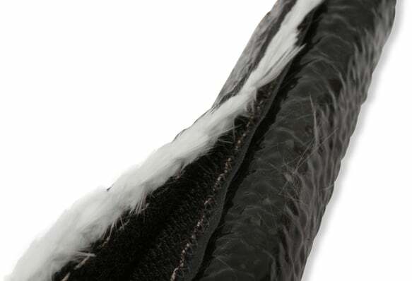 Flame Guard Insulation - Black w/ Hook-and-Loop Seam - 1 Foot -HL571224ERL