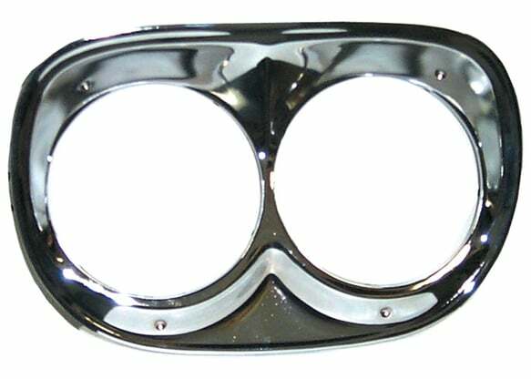 Fits 1959 Chevrolet 3B; Headlight Bezels HLB5859