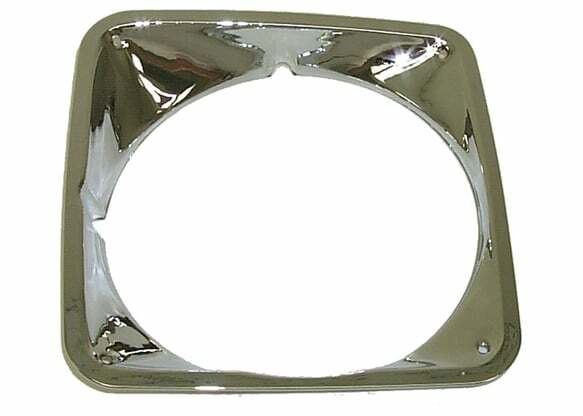 1969-1972 Chevrolet Blazer; Headlight Bezels - Reproduction - Pair HLB72PR