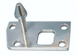 Fits 1978-1980 Chevrolet C10; Hood Latch Support Brace-Billet-Polished HLBB72P